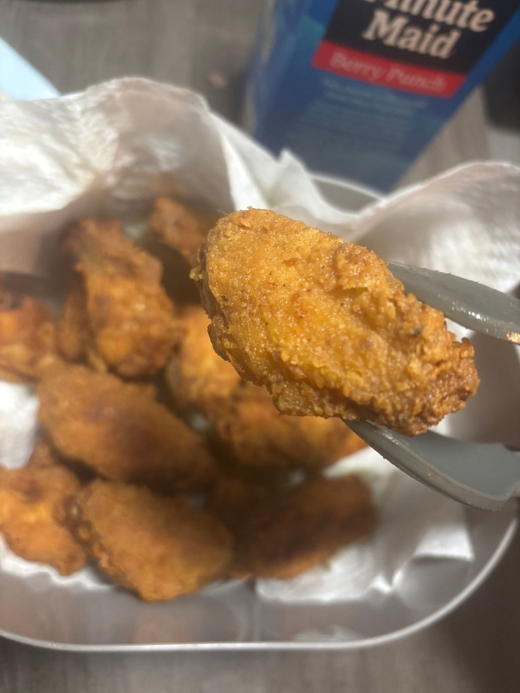 Fried chicken platter