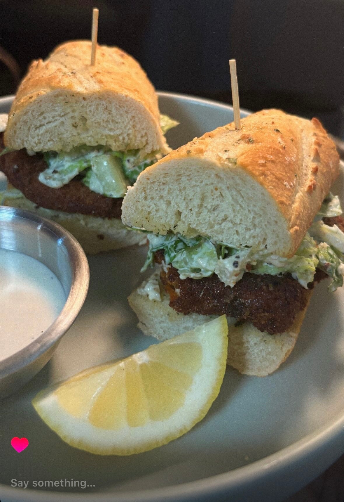 Chicken Ceaser Sandwich